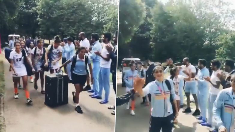 CWG 2022: Indian Men’s Hockey Team Laud Women’s Side After They Won Bronze With Win Over New Zealand in Birmingham (Watch Video)