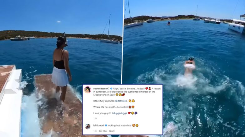 Sushmita Sen Shares Video From Sardinia Trip; Lalit Modi Comments ‘Looking Hot’
