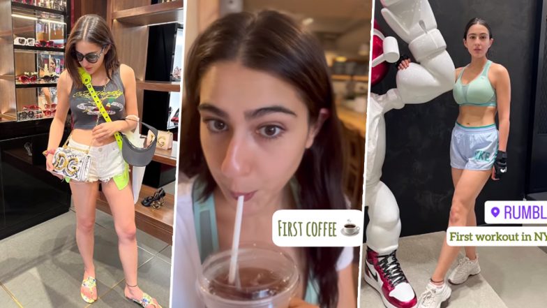 Sara Ali Khan Shares a Fun Video With Lots of Shopping, NYC Sun, Iconic Times Square and More From Her New York Vacation – WATCH