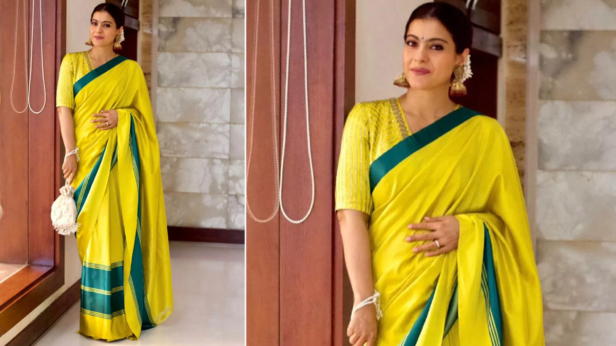Kajol Birthday: 7 Saree Looks By the 'Ishq' Actress That Are Elegance ...