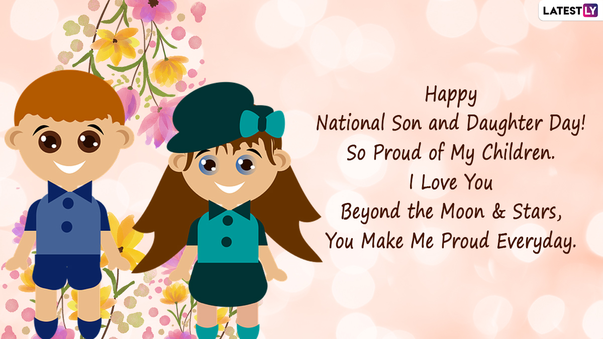 National Son and Daughter Day 2022 Images & HD Wallpapers For Free ...
