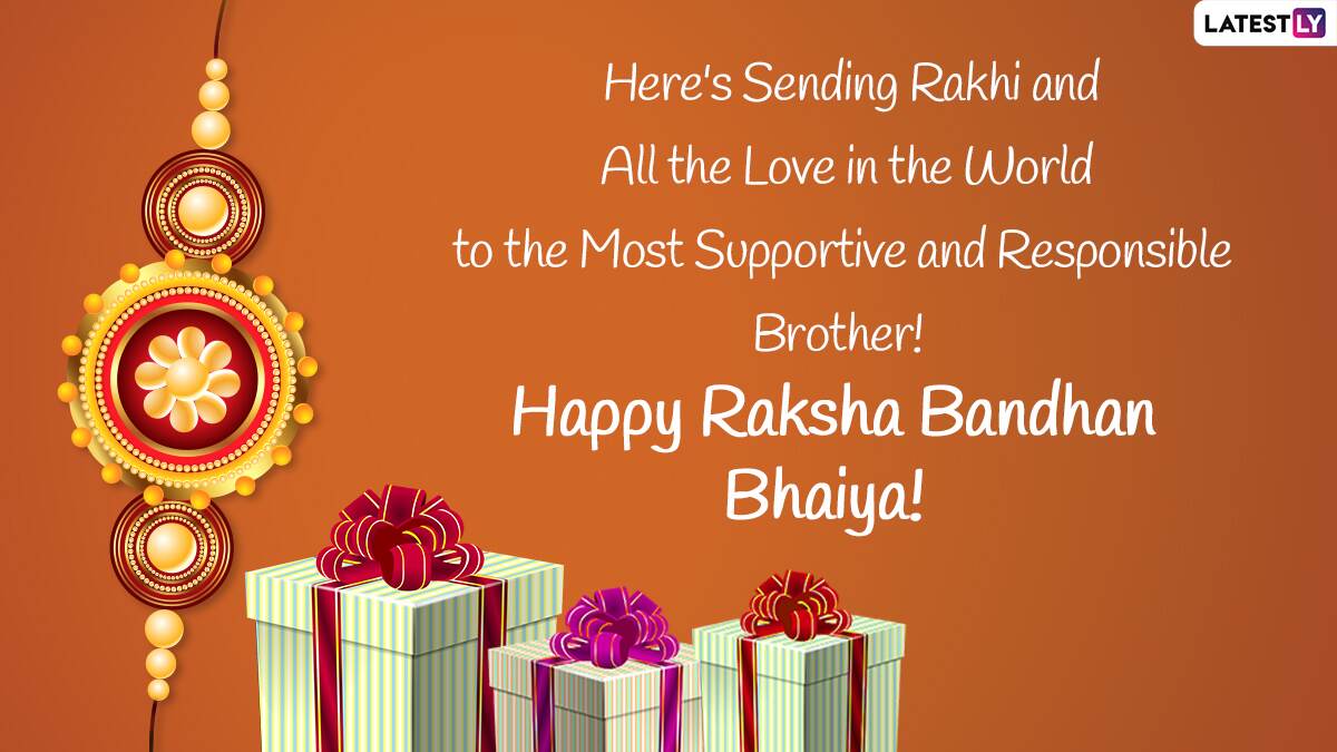 Happy Rakhi 2022 Wishes And Raksha Bandhan Images Festive Greetings Messages Quotes Hd 8078