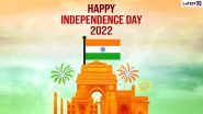 Indian Independence Day 2022 Wishes & Tiranga DP Images: Send Tricolour HD Wallpapers, Swatantrata Diwas Greetings, 15th of August Pics, Azadi Quotes & GIFs to Your Loved Ones