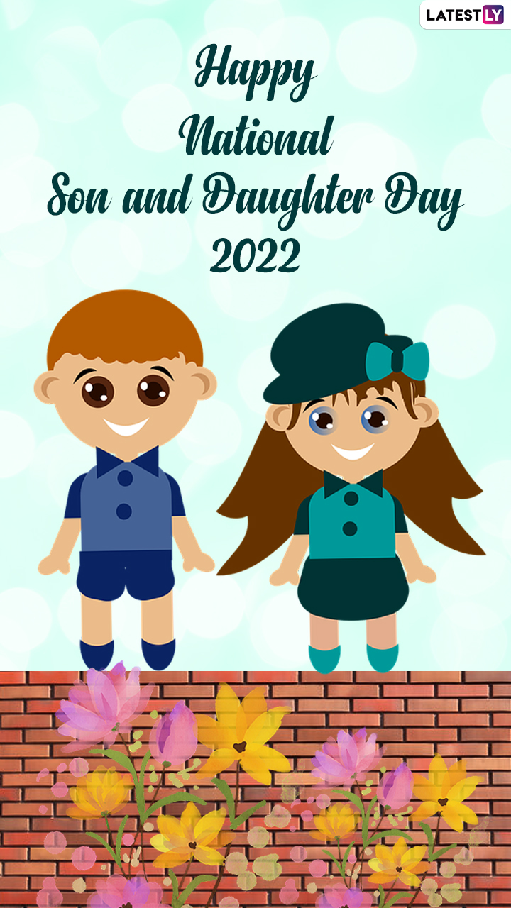 National Son and Daughter Day 2022 Send Beautiful Wishes, HD Images