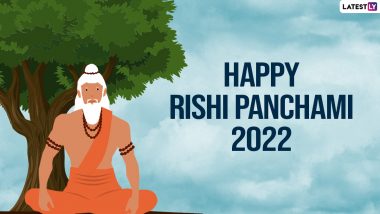 Happy Rishi Panchami 2022 Greetings: Wishes, Images, HD Wallpapers and WhatsApp Messages To Share on the Important Fasting Day