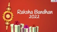 Raksha Bandhan 2022 Messages & Greetings: Rakhi HD Wallpapers, Quotes for Brothers and Sisters, Wishes, Telegram Photos, GIF Images and WhatsApp Stickers To Celebrate the Festival