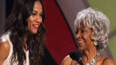 Entertainment News | Zoe Saldana Mourns Loss of 'True Star' Nichelle Nichols, Pays Tribute to Her