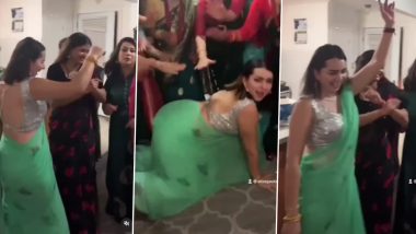 Kala Chashma Viral Dance Steps Performed by Groups of Saree-Clad Desi Women Are Both Hit and Miss, But Entertaining as Hell