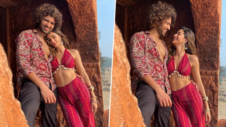 Liger Stars Vijay Deverakonda-Ananya Panday Are Fashionable ‘Aafat’ in BTS Pics From Their Song Shoot!