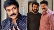 On Chiranjeevi&rsquo;s Birthday, Mammootty and Mohanlal Extend Heartwarming Wishes to Tollywood&rsquo;s Megastar (View Posts)