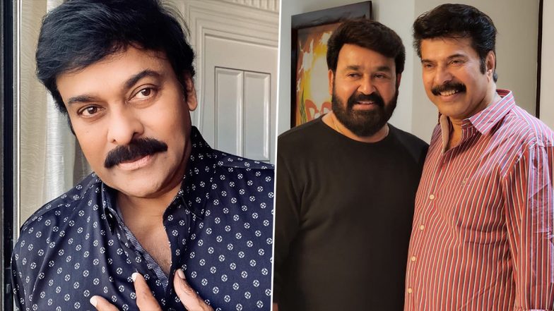 On Chiranjeevi’s Birthday, Mammootty and Mohanlal Extend Heartwarming Wishes to Tollywood’s Megastar (View Posts)