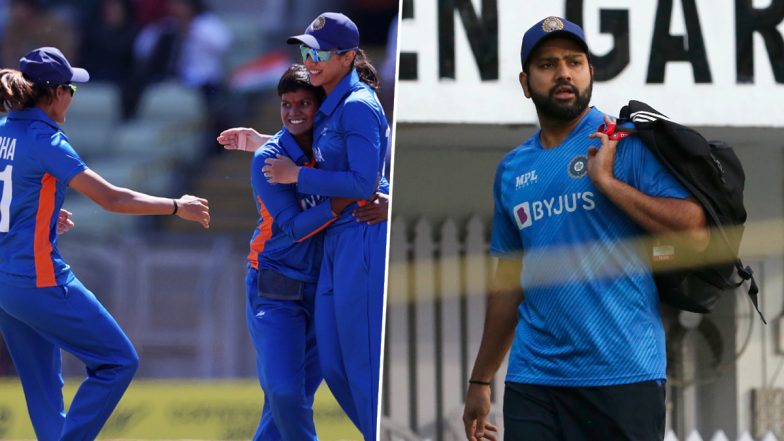 Rohit Sharma, Rahul Dravid and Other Stars From Men's National Team Wish India Women Ahead Of CWG 2022 Gold Medal Match Against Australia