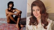 Twinkle Khanna Supports Ranveer Singh's Nude Photoshoot in Her Latest Post, Jokes &lsquo;The Photographs Seem Underexposed&rsquo;