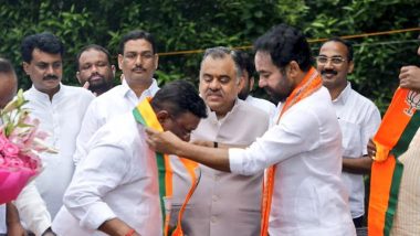 Congress Leader Dasoju Sravan Joins BJP, Says Political Change Is Required in Telangana for Development