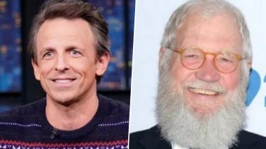 Seth Meyers Reveals David Letterman Felt Nervous in Returning to Late Night Show as Guest