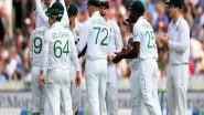 Sports News | Proteas Pace Attack Leaves England Reeling at 116/6 on Rain-hit Day (Day 1, Stumps)
