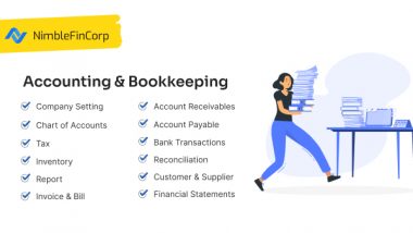 Business News | NimbleFinCorp is All Set in Motion to Bring Its Special Accounting and Bookkeeping Services to India