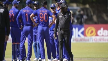 Sports News | Axar, Chahar, Krishna Excel; Zimbabwe Bowled out for 189 in First ODI