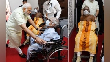 Business News | Heads of Amar Seva Sangam Meet Prime Minister Modi in Chennai