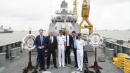 World News | Members of German Parliament Visit Western Naval Command in Mumbai