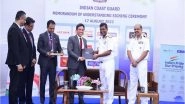 India News | Indian Coast Guard Signs MoU with 8 Banks Including IDFC First
