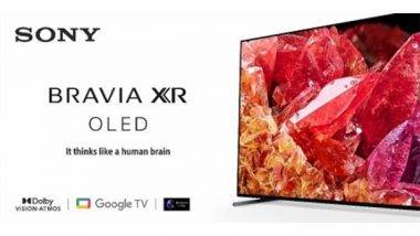 Business News | Sony Announces BRAVIA XR OLED A80K Series Loaded with Cognitive Intelligence, Immersive Sound, Striking OLED Contrast and Brightness