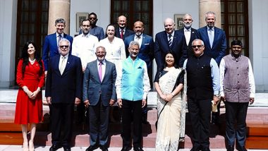 World News | Jaishankar Interacts with Latin American, Caribbean Countries Envoys Ahead of Visit to Region