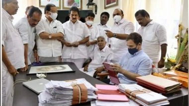 India News | Rahul Gandhi Office Vandalism Case: 4 Congress Workers Arrested