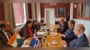 World News | MoS Lekhi Meets Icelandic Parliament Speaker, Discusses Parliamentary Cooperation