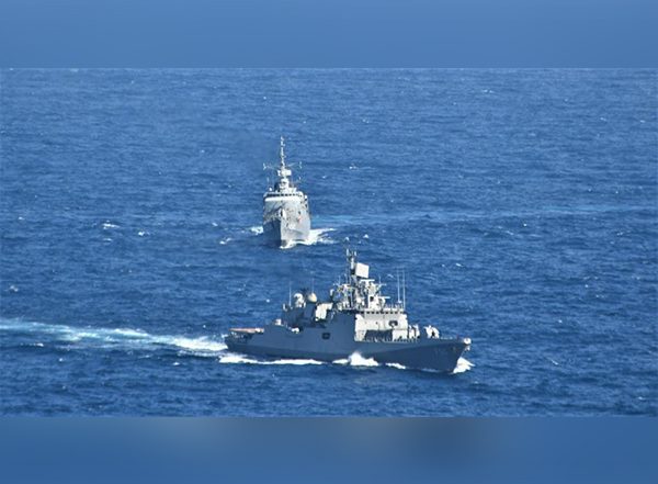 World News | INS Tarkash Participates in Maritime Exercise with Brazilian Navy