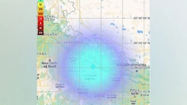 India News | UP: Earthquake of 5.2 Magnitude Hits Lucknow