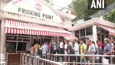 India News | J-K: Vaishno Devi Yatra Resumes After Being Suspended Due to Flash Floods Triggered by Heavy Rainfall