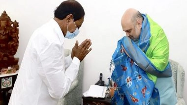 India News | Telangana: TRS's Mass Rally Ahead of Amit Shah's Visit to State