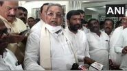 India News | K'taka BJP Questions Siddaramaiah's Visit to Kodagu