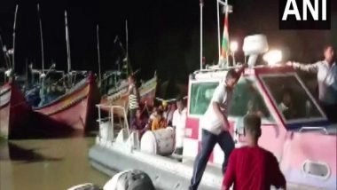 India News | 70 People Rescued in Odisha After Boat Washes Away in Mahanadi River