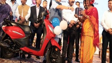 India News | Assam CM Distributes 6,670 Scooters Under Rural Livelihood Mission's Sakhi Express Scheme