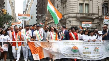 US: Indian Diaspora Sets Two Guinness World Records at Madison Square, as Part of Azadi Ka Amrit Mahotsav Celebrations
