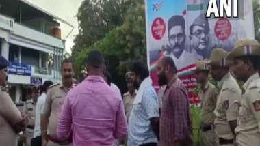 India News | Savarkar Posters Put Up at Congress Party Office in Karnataka's Vijayapura