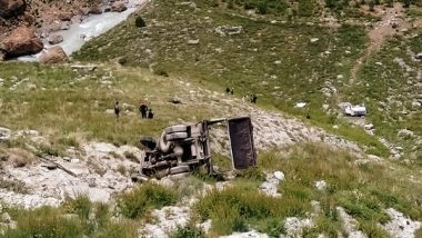 World News |  9 Pakistani Soldiers Killed After Army Vehicle Falls into Nullah in PoK