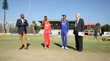Sports News | Zim Vs Ind, 3rd ODI: Visitors Win Toss, Opt to Bat First