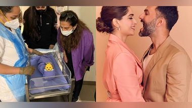 Entertainment News | Rhea Kapoor Shares First Glimpse of Sonam, Anand Ahuja's Son