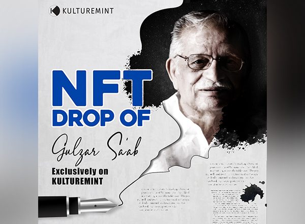 Business News | Gulzar X Kulturemint: Maestro Forays into NFTs by Collaborating with Brand New NFT Marketplace