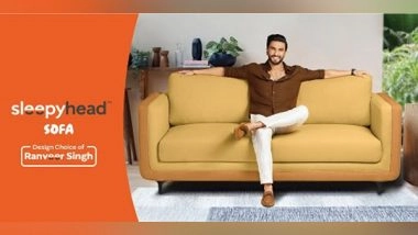 Business News | Sleepyhead Launches Its Furniture Portfolio with a National Campaign Ft. Ranveer Singh