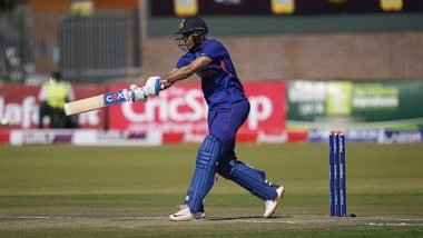 Sports News | Maiden Ton from Gill, Ishan's Fifty Powers India to 289/8 in Final ODI Against Zimbabwe