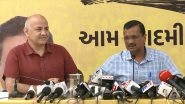 India News | Such a Person Should Get Bharat Ratna, Kejriwal Defends Sisodia; Attacks Centre over CBI Raids
