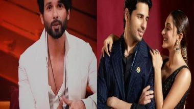 Entertainment News | Shahid Kapoor Hints at Kiara Advani, Sidharth Malhotra's Marriage by Year-end