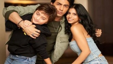 Entertainment News | Shah Rukh Khan Drops Comment on Aryan Khan's Social Media Post Following Year-long Hiatus
