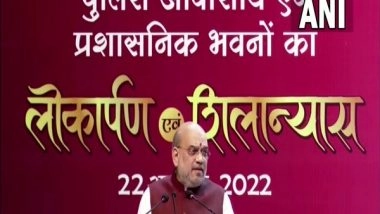 India News | Amit Shah Lauds Role of Police Personnel in Dealing with Terror, Naxalism