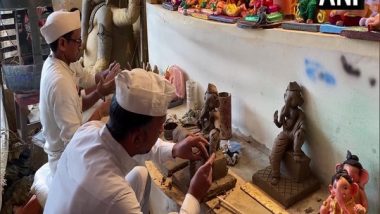 Ganeshotsav 2022: Prisoners of Indore Central Jail Make Eco-Friendly Idols for Ganesh Chaturthi