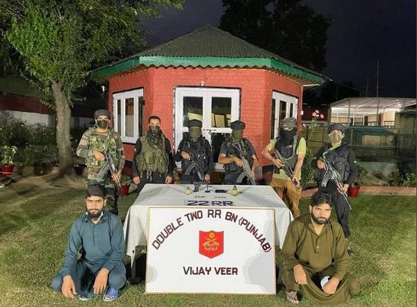 India News | J-K: Hybrid Terrorist, One Helper Arrested in Sopore